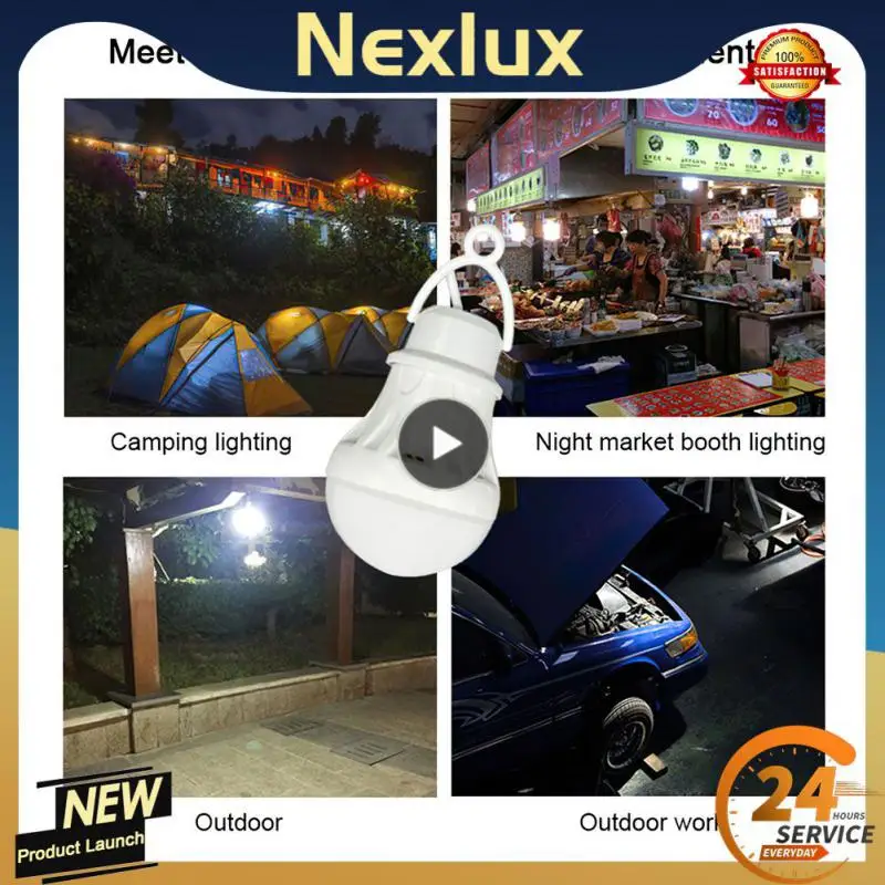 

1~10PCS Small Outdoor Camping Tent Lighting 50g Long Endurance Led Reading Book Light Healthy Safe Usb Lamp Bulb