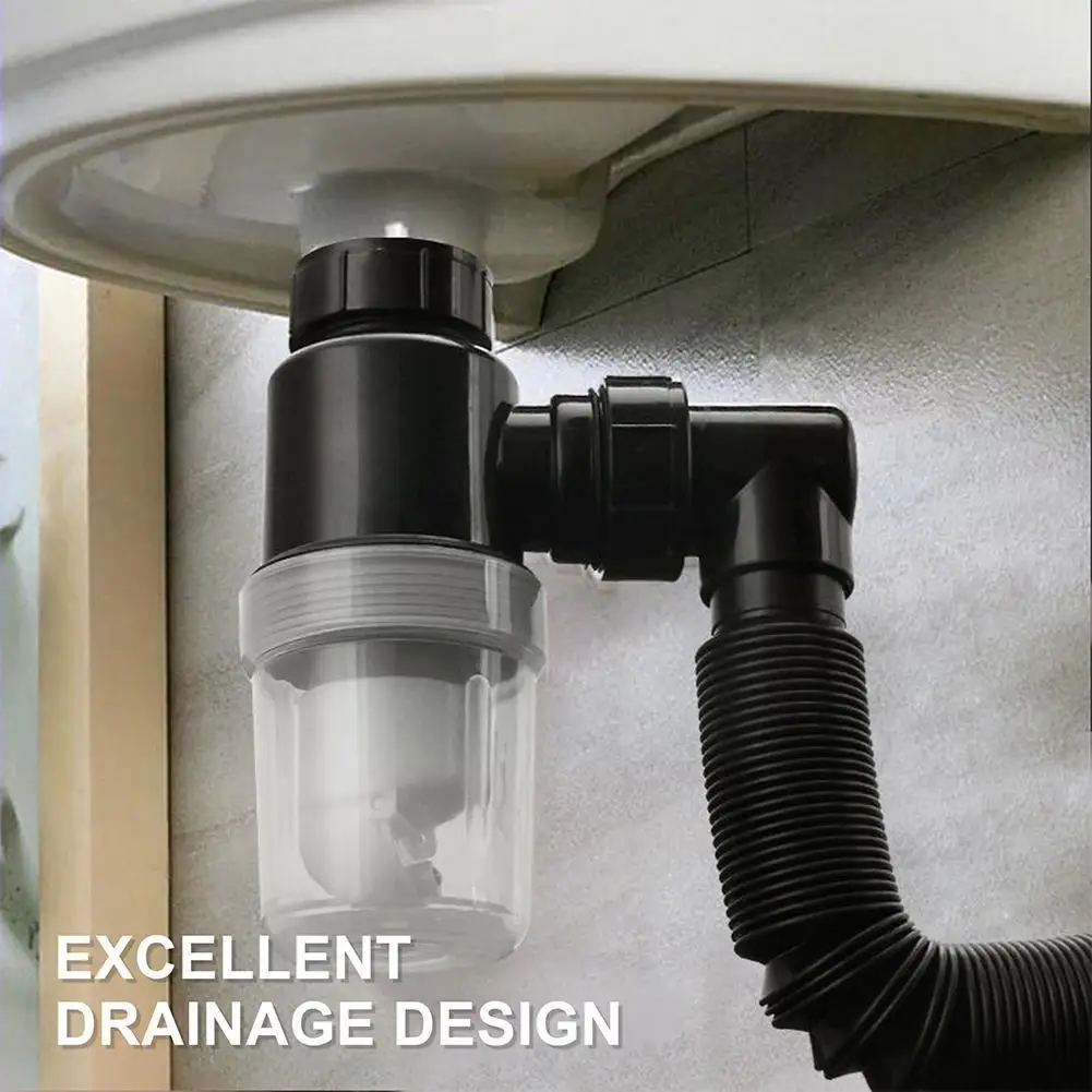 

Sink Deodorant Pipeline Accessories Kitchen Washbasin Plumbing Kitchen Drain Strainer Pipe Accessories Sink Hose Sin X7z9