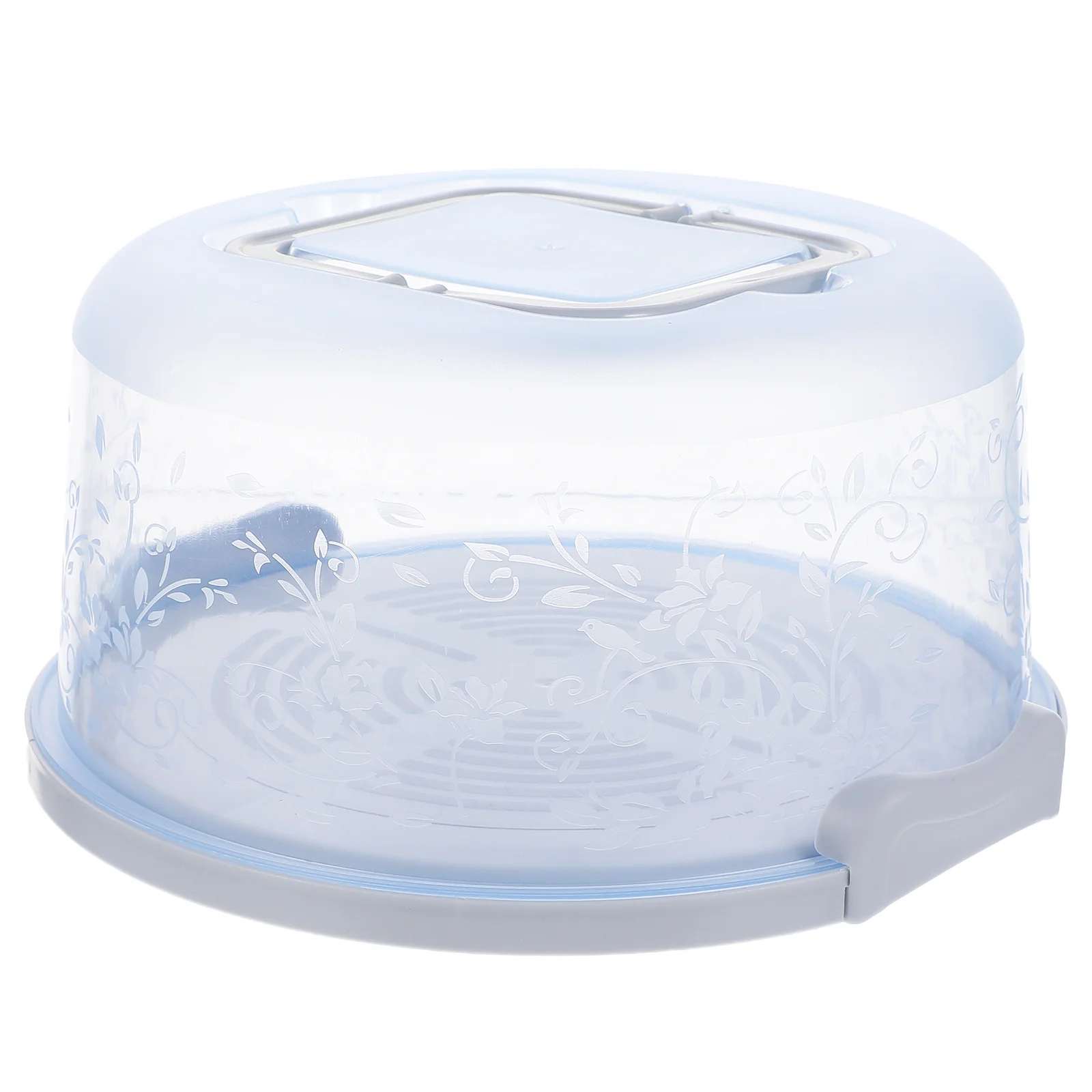 

Cake Carrier Box Holder Cupcake Clear Round Portable Storage Container Keeper Bakery Boxes Saver Bread Pastry Transporter