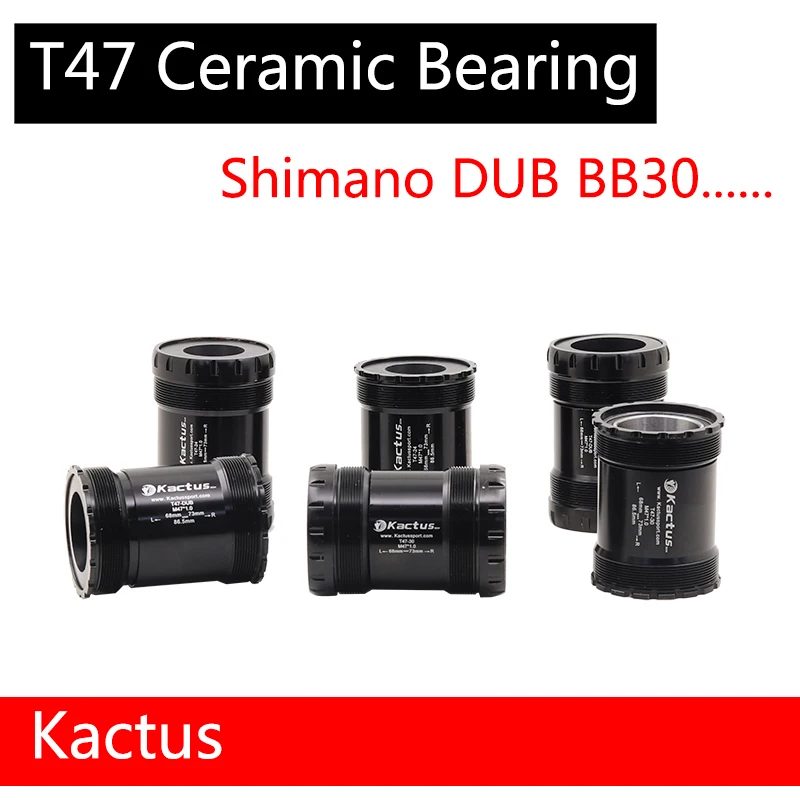 

Bicycle Bottom Bracket Ceramic Bearing BB T47 for Trek/Shimano/ SRAM Mountain Road Bike Cranks Central Movement Thread 86.5mm