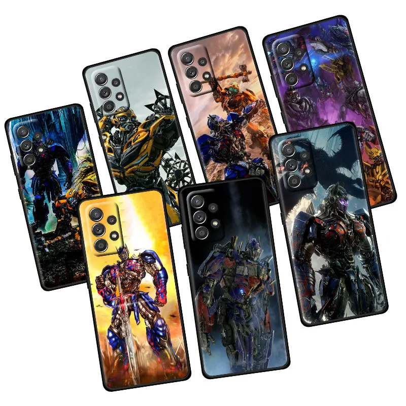 

Cover Case for Samsung Galaxy A12 A51 A32 A50 A42 A21s A71 A52 A72 A52s A53 A71 4G 5G Japan Casing Bumblebee Transformer Car