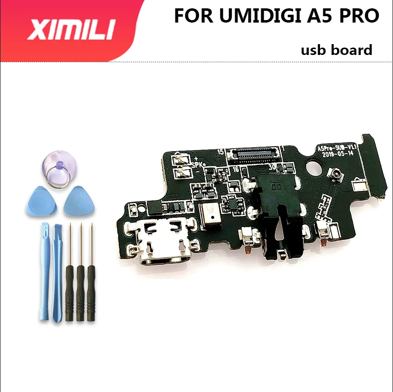 USB-плата UMIDIGI A5 PRO 100% оригинальная новая для USB-подключения зарядная плата запасные