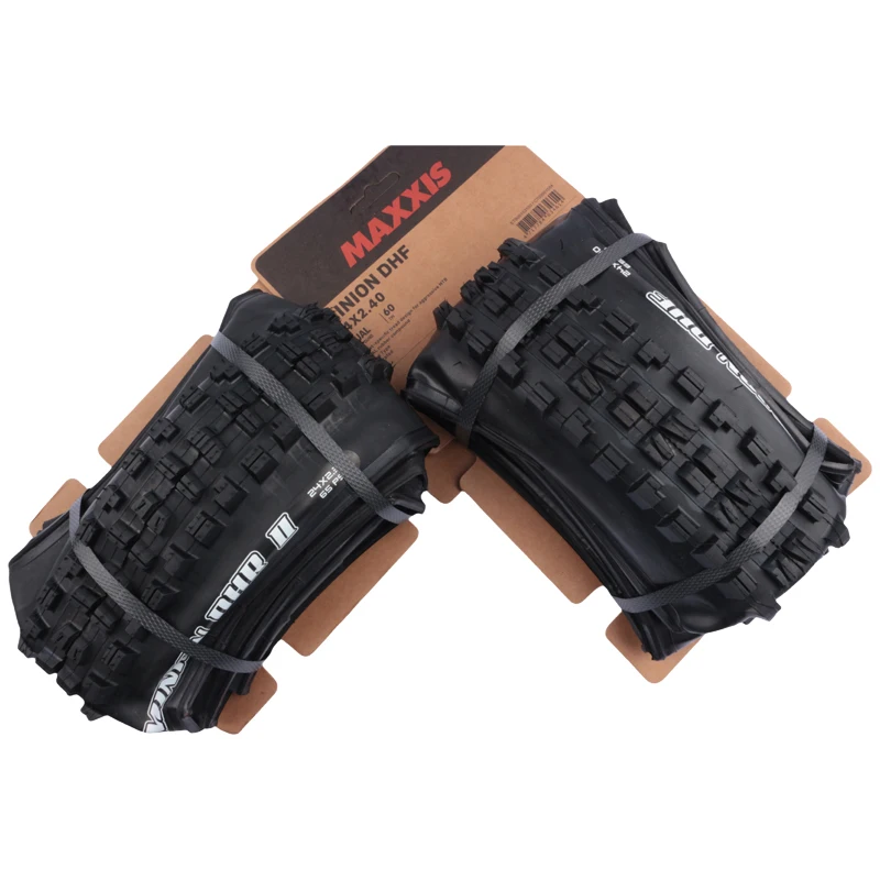 Фото MAXXIS MINION DHR II/DHF детские внедорожные бескамерные шины для горного велосипеда Downhill XC 20 дюймов 24-дюймовые шины для горного велосипеда №2