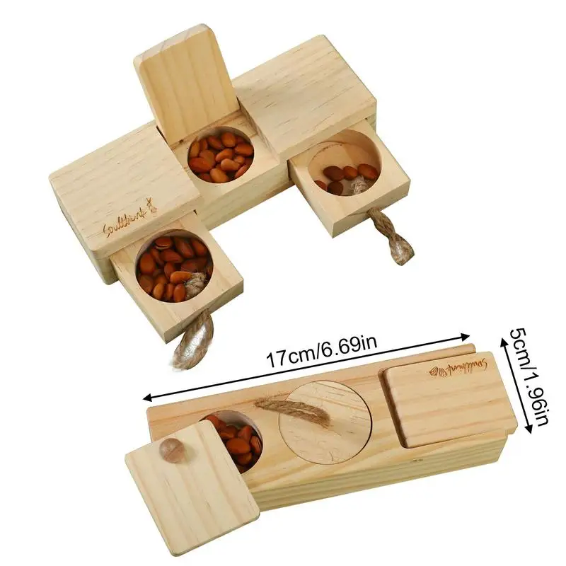 2 шт. деревянные свинки для кроликов