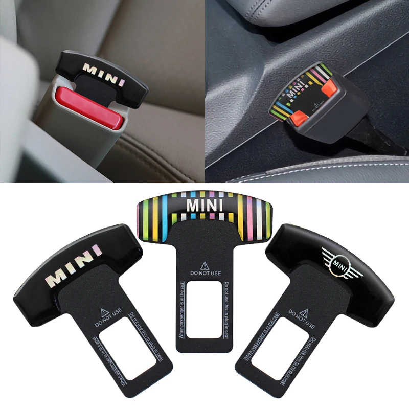 

Car Safety Belt Buckle Clip Seat Belt Stopper Plug Muffler Buckle For Mini Cooper R56 Cooper R50 F56 S R53 2022 2023 Accessories