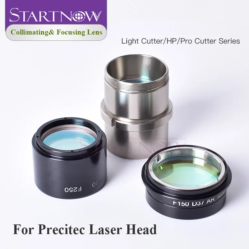 Precitec ProCutter Light Cutter Laser Cutting Head Laser Focus Collimating Lens With Lens Holder D30 F100 125 Fiber Collimator