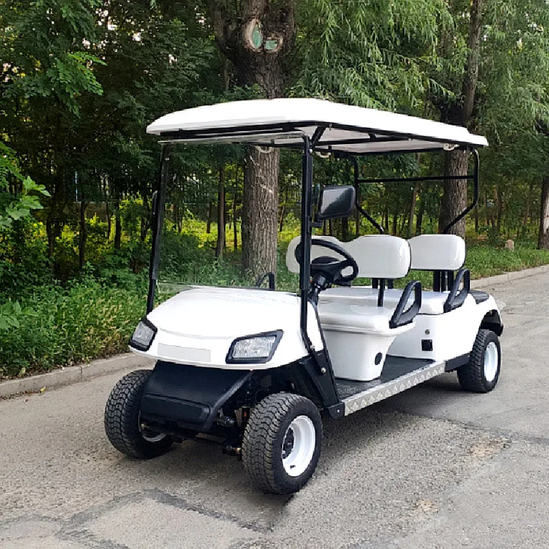 

2022 New 2/2+2 Back To Back/ 4/6/8/10 Seater Golf Cart Electric Four-Wheel Sightseeing Reception Car Scenic Patrol Car