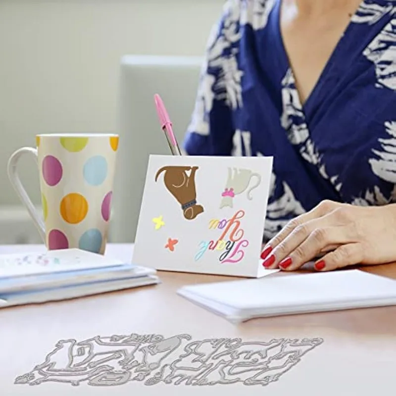 Металлический штамп для собак и кошек домашних животных гравировка Trafford шаблон