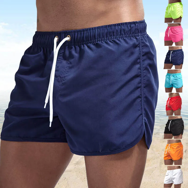

Mens Sport Beach Boardshorts Man Gym Bermuda Swimsuit Running Surf Shorts