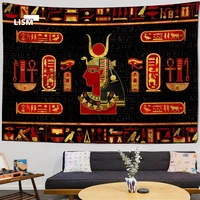ancient egypt tapestry wall hanging old culture printed hippie egyptian tapestries wall cloth bohemian aesthetic home room decor