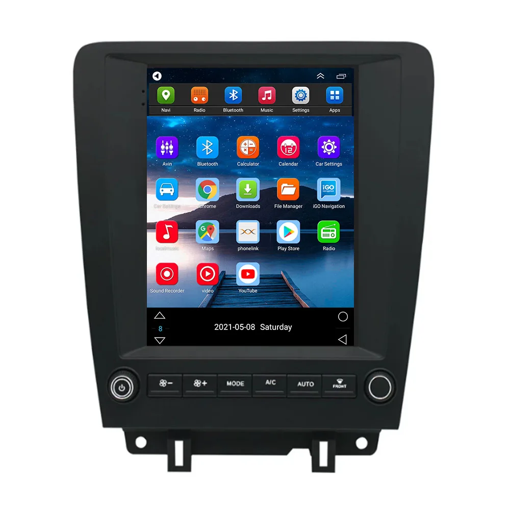 Автомобильная магнитола для Ford Mustang GPS-навигация автомобильный Dvd-плеер 12 0-2010 с