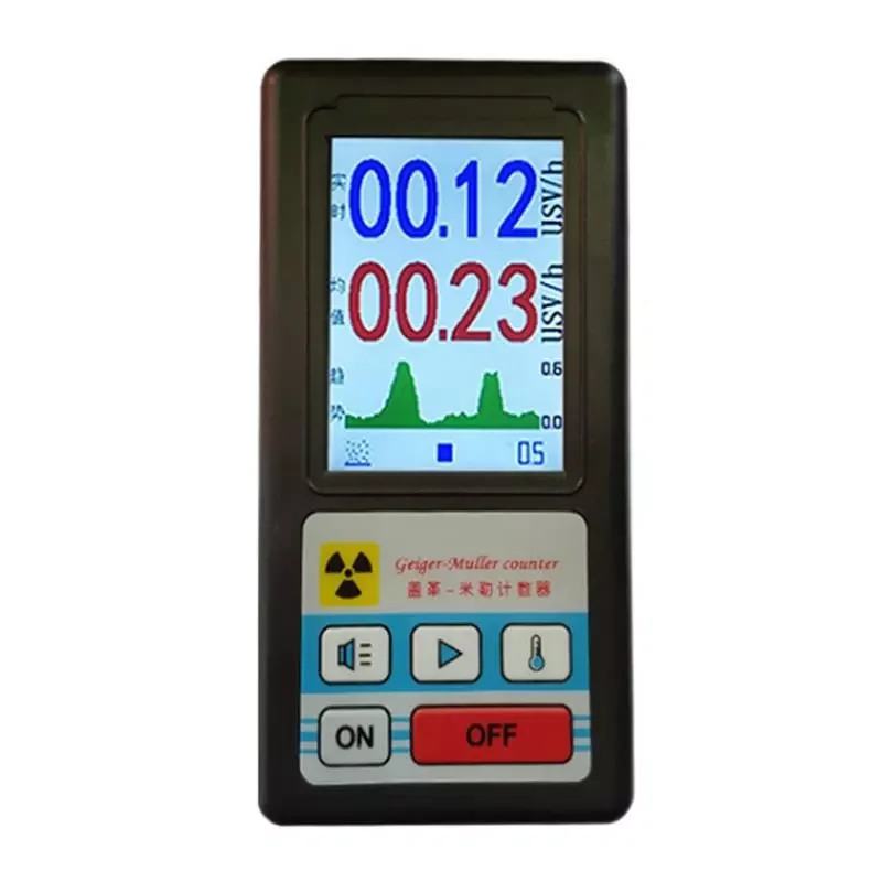 

Nuclear Radiation Detector LCD Display Screen X-Ray Beta Gamma Detector Geiger Counter Radioactivity Detector Tools
