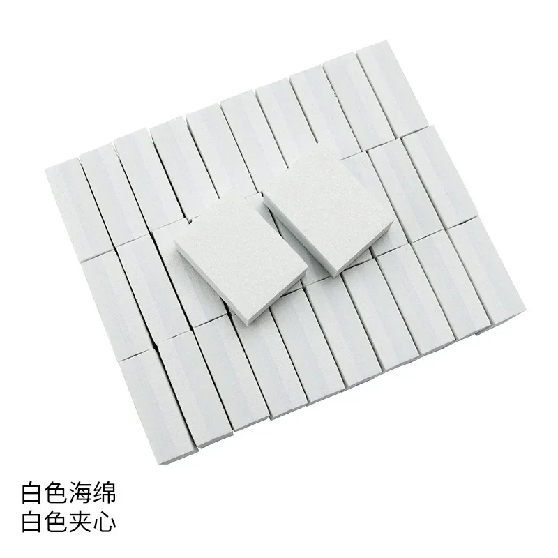 50 шт. профессиональный мини-буфер для дизайна ногтей 100/180 наждачная бумага