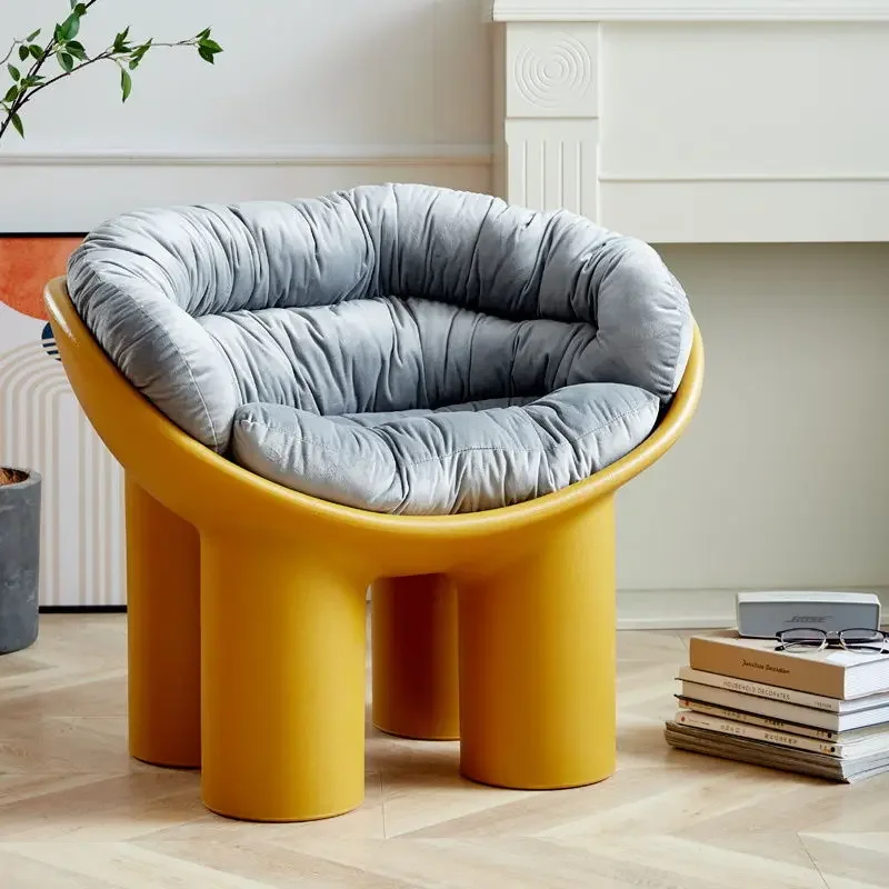 Nordic creative chair elephant leg lazy ins leisure sofa stool modern simple balcony shoe changing