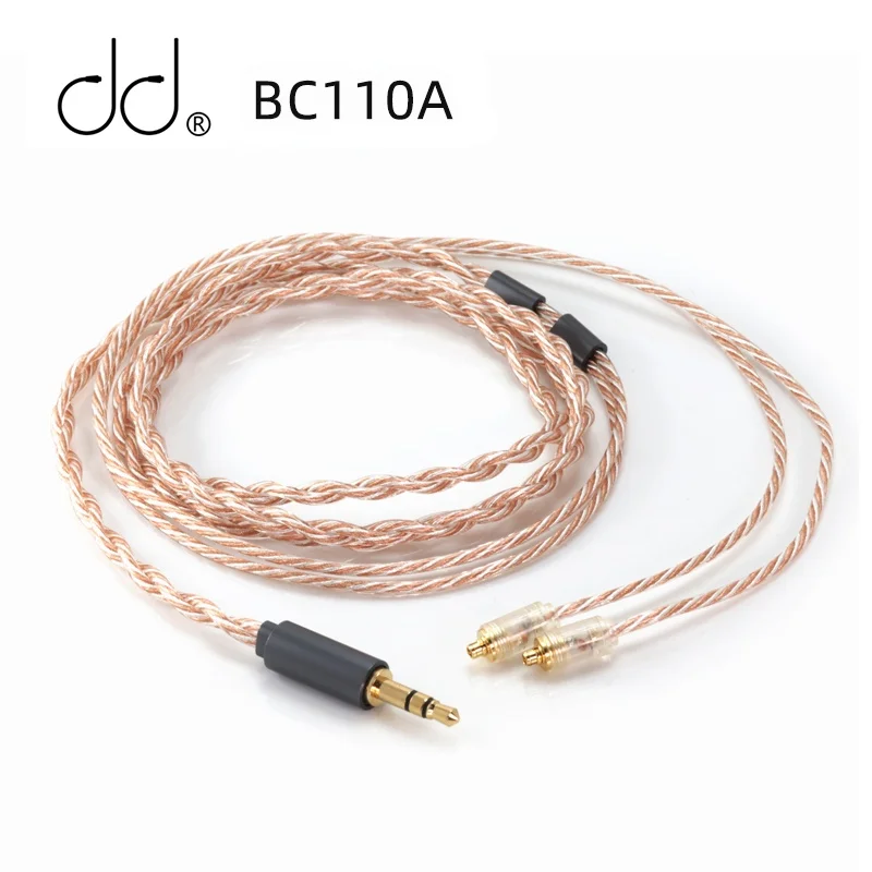 

DD ddHiFi BC110A Earphone Cable of E2020B (Janus2) with High-Purity Silver-Plated OFC, 3.5mm Plug and MMCX Connector