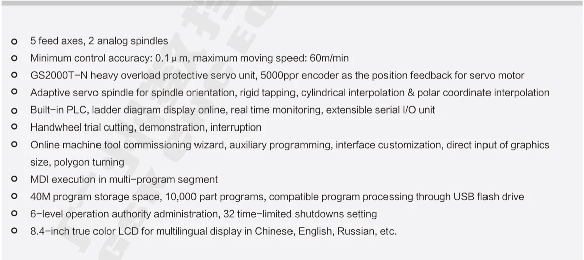 Новейший стиль GSK 980TDc 5-осевой контроллер с ЧПУ для токарного станка и поворотного