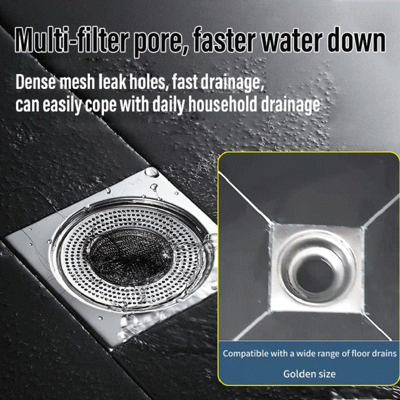 

Ситечко для слива раковины, антиблокирующее ситечко для слива раковины из нержавеющей стали, фильтр для отверстия для душа, предотвращает з...