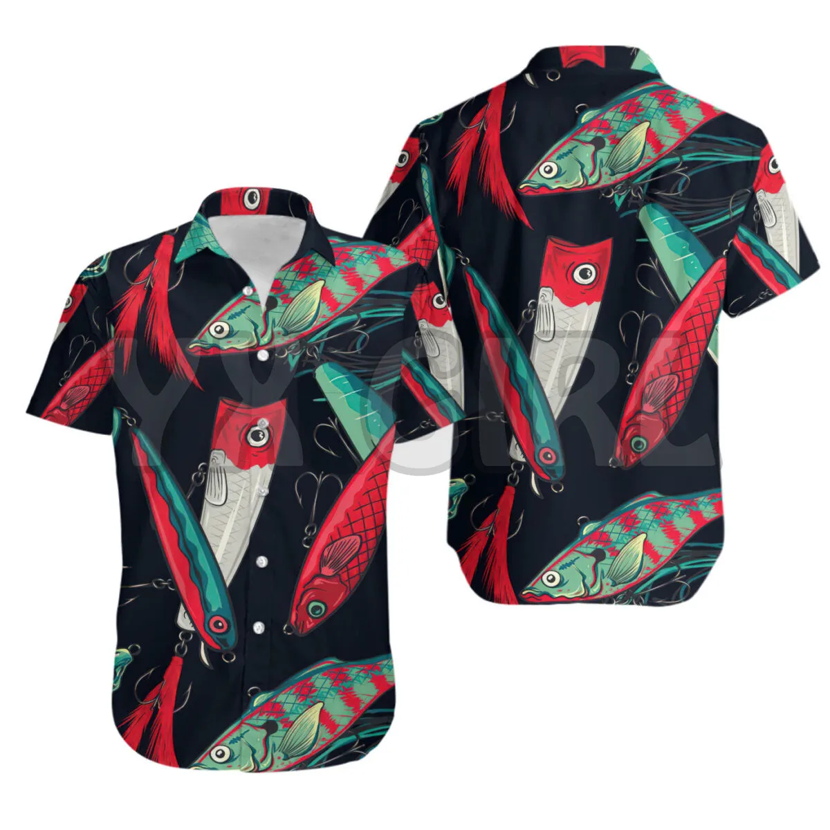Summer Shirts Love Shark 3D All Over Printed Hawaiian Shirt Men's For Women's Harajuku Casual Shirt Unisex
