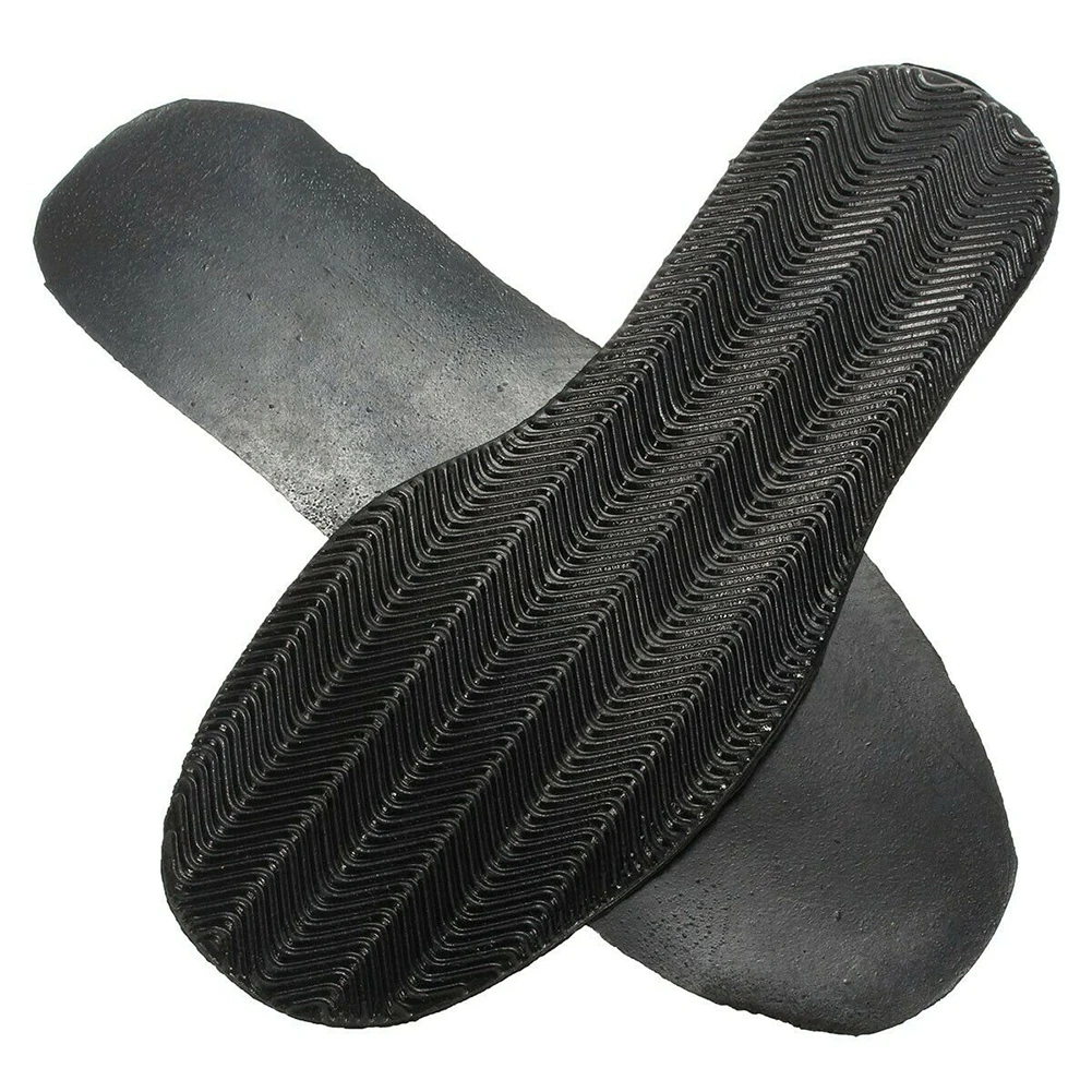 

1 Pair Protector Kit Soft Thicken Heel Anti Slip Rubber Shoe Soles Outsole Elastic Repair DIY Replacement Flat