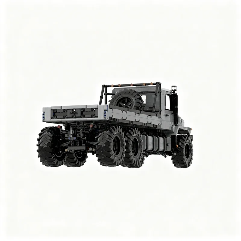 Фото 3972 детали MOC Технические грузовики Mercedes-Benz Zetros 6x6 Модель Конструктор Игрушки Рождественский подарок Конструктор Идея для творчества №1
