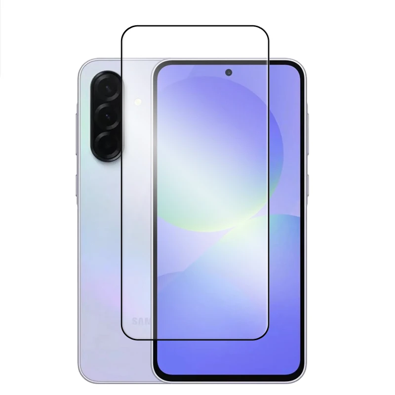 Фото 6в1 для Samsung Galaxy A56 5G Стекло для Samsung Galaxy A06 A16 A26 A36 A56 Закаленное стекло 2.5D Полное покрытие Клей Защитная пленка для экрана №4
