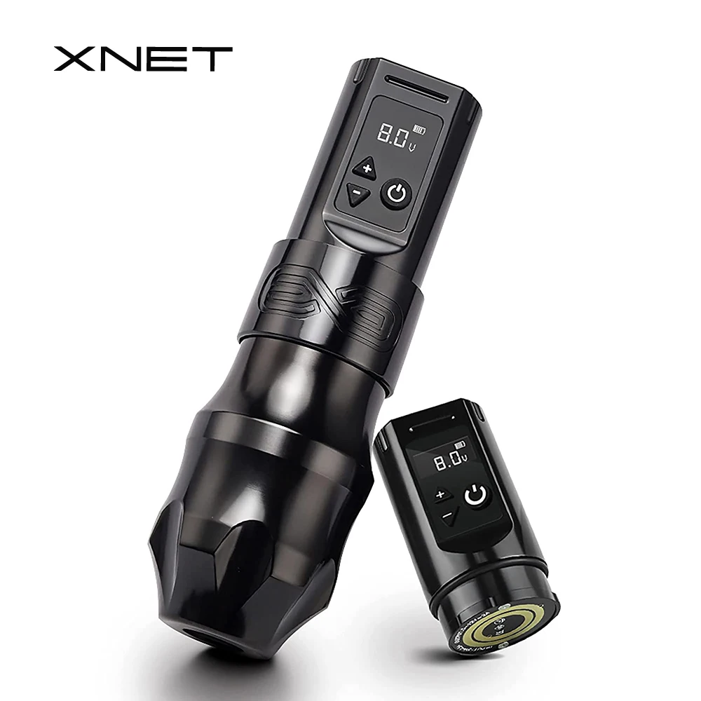

Xnet Moteng Wireless Tattoo Machine Rotary Pen 1950mAh Battery Digital LED Display Power Supply Coreless Motor for Tattoo Artist