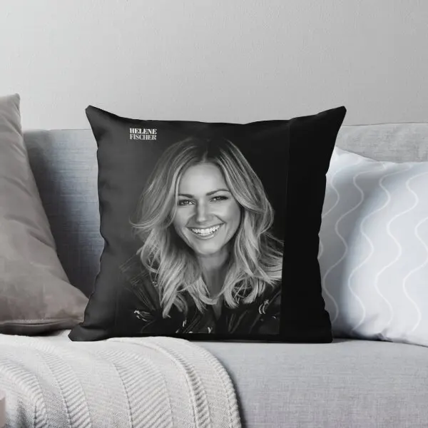 

Наволочка Helene Fischer с принтом, декоративная квадратная мягкая подушка для кровати и офиса, не входит в комплект