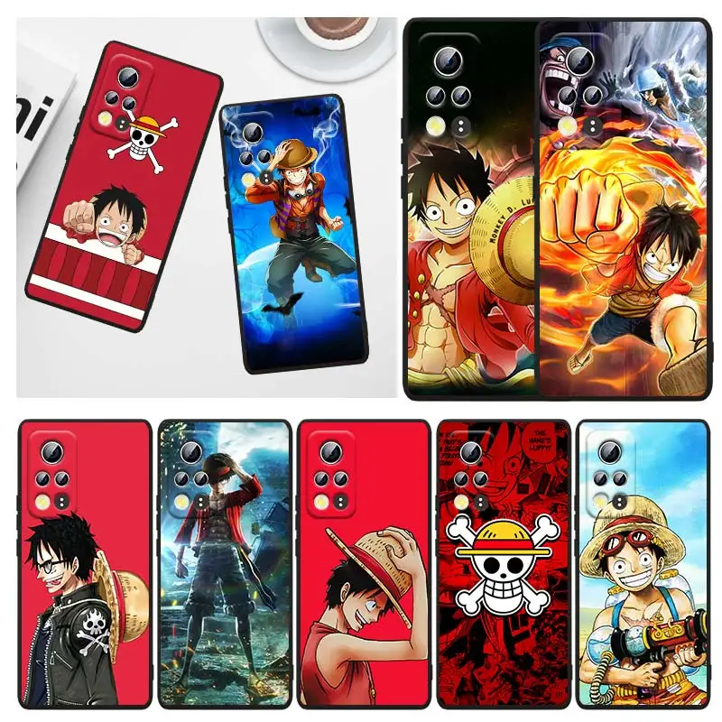 

Popular Anime One piece For Honor 60 50 30 30i 30S V30 X30i X20 10X X10 Play 5T Pro Plus Lite SE 5G Black Phone Case Capa