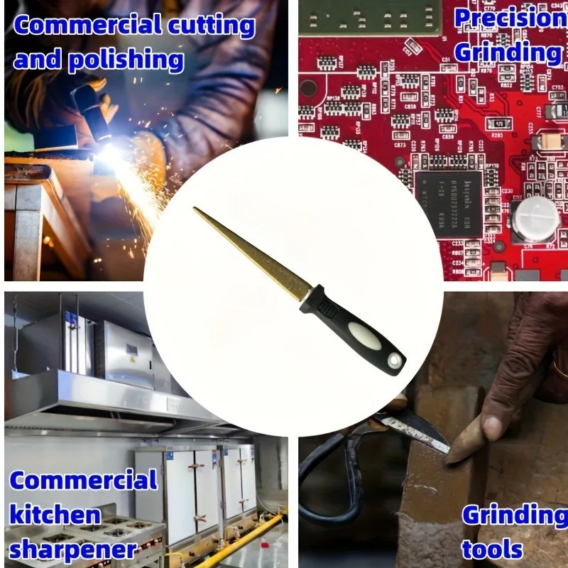 Алмазная Шлифовальная Пилка 2-в-1 для ножниц ножей и садовых