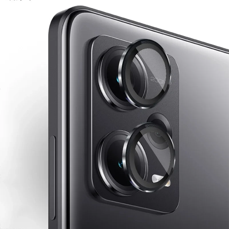 Фото Алюминиевая пленка для объектива Redmi Note 12 Pro Plus, защитная пленка 9H для объектива камеры Note12 12 Pro, Защитная пленка для экрана камеры, металлическая крышка №1