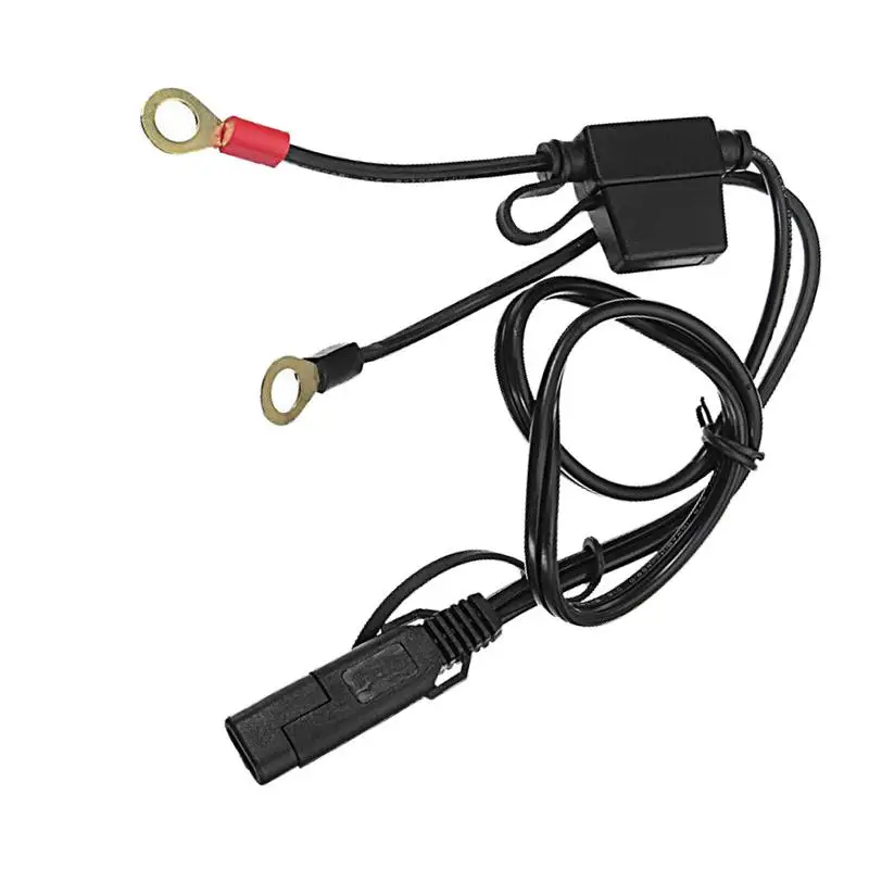 

2in 12-24V SAE Cable 18AWG Pin To Terminal Extension Cord Connector For Battery Charger Quick Disconnect Cable Motorcycle Batter