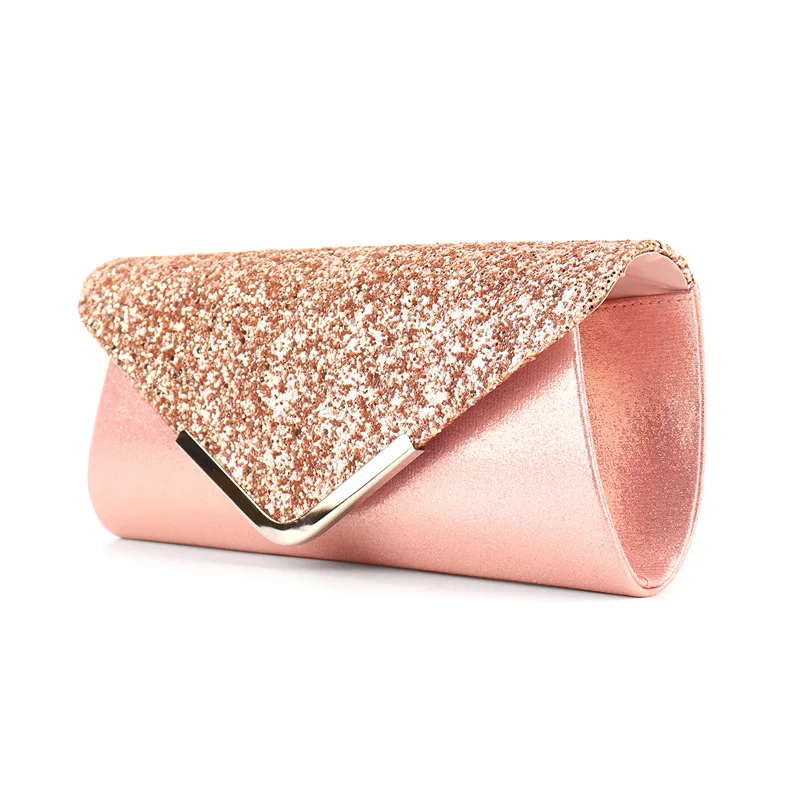 2022 New Luxury Evening Pu Leather Women Clutch Bag Party Dinner Purse Mobile Phone Handbag Club Prom Shoulder Bag Designer