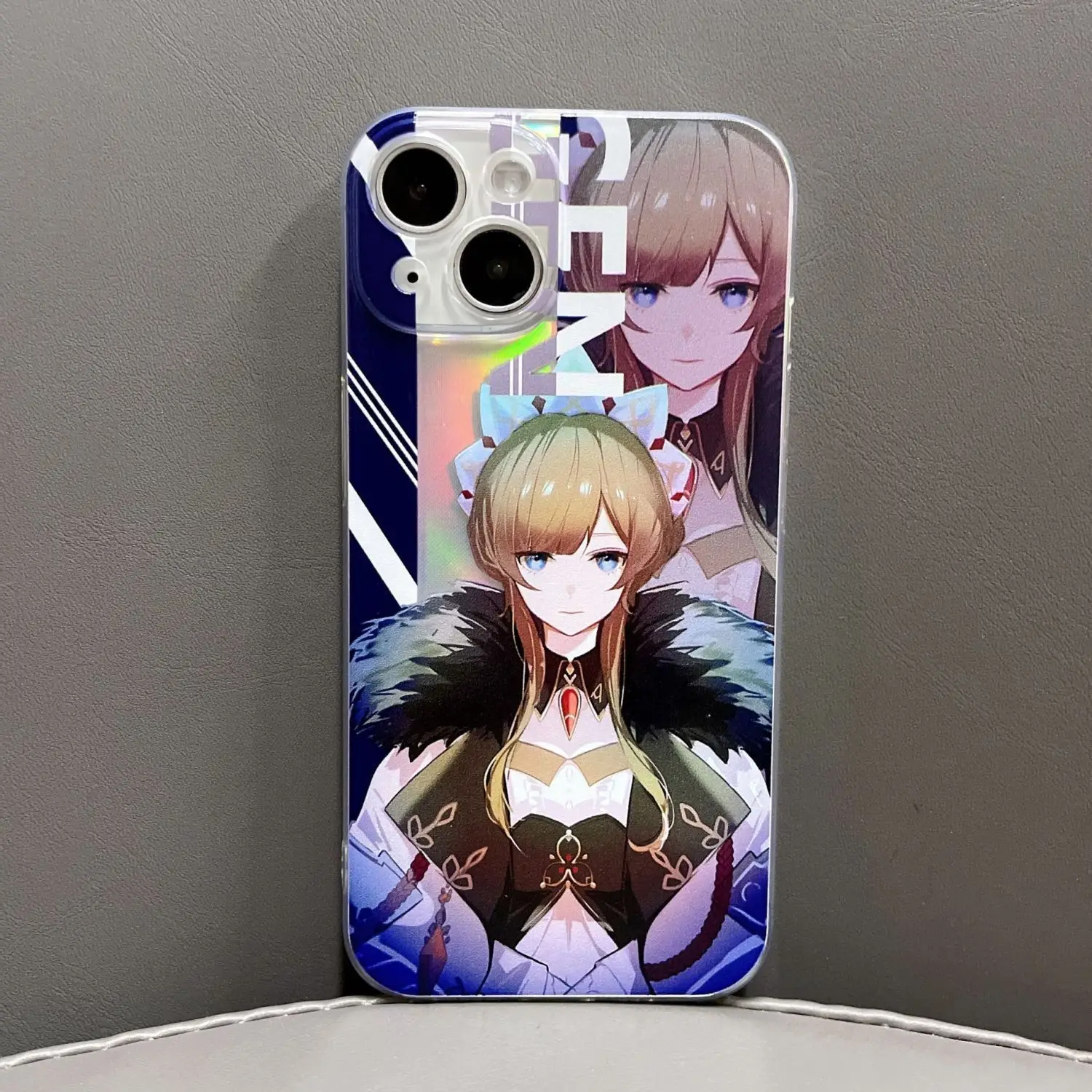 

Genshin Impact Sandrone Laser Clear Phone Case for IPhone 14 13 12 11 Pro Max Mini Xs Xr X 8 Plus Se 2022 New Transparent Cover