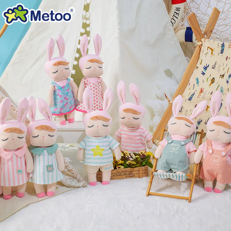 

Original Metoo Dolls Plush Toys For Girls Baby Kawaii Baby Dress Up Angela For Kids Children Christmas Birthday Gift