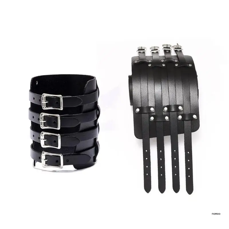 

Buckle up Wristband Gauntlet for ComicCon Photography Cosplay for Parties, Festivals Industrial Age Costume Supplies