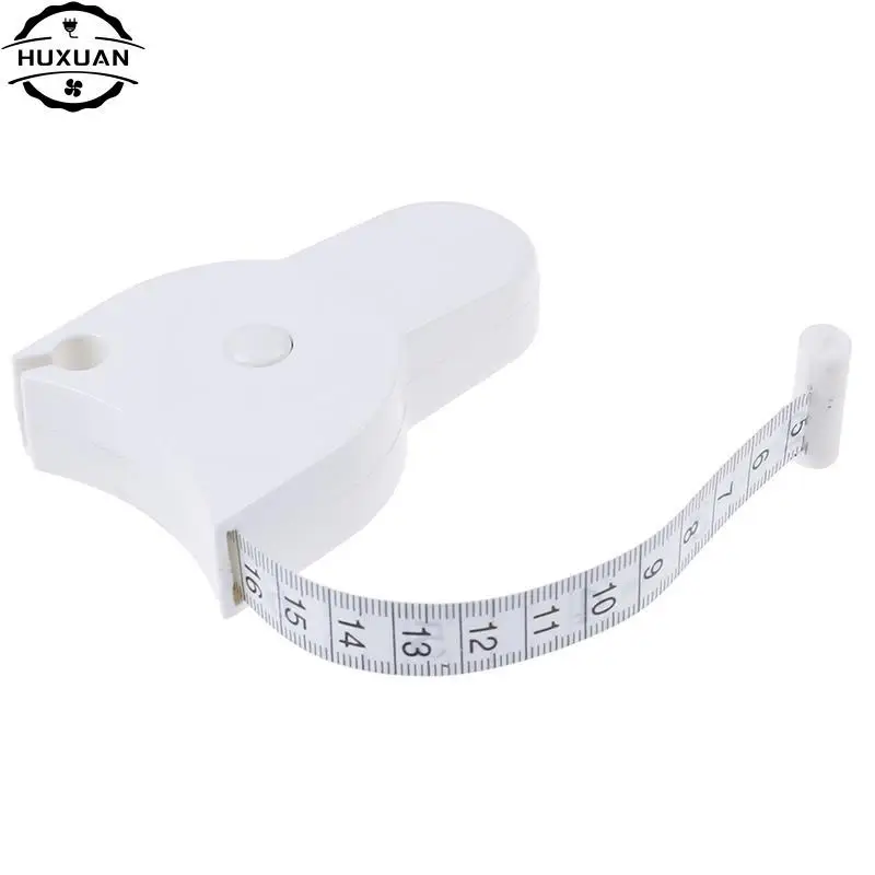 

1Roll Retractable Ruler Fitness Accurate Fitness Caliper Body Waist Chest Arms Legs Measuring Tape 150cm/60 Inch