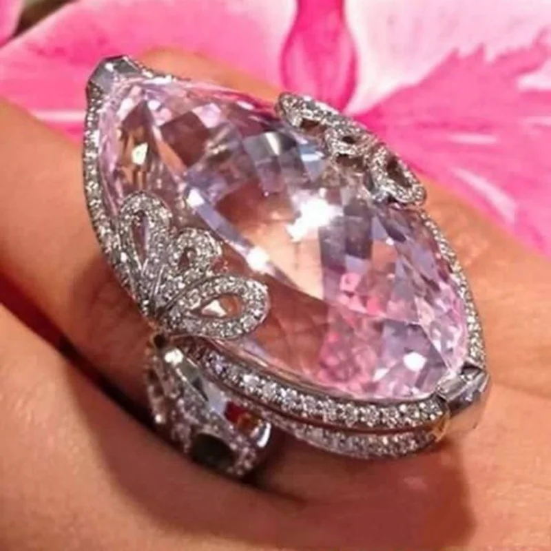 

Женское кольцо с инкрустацией, Женское кольцо в европейском и американском стиле