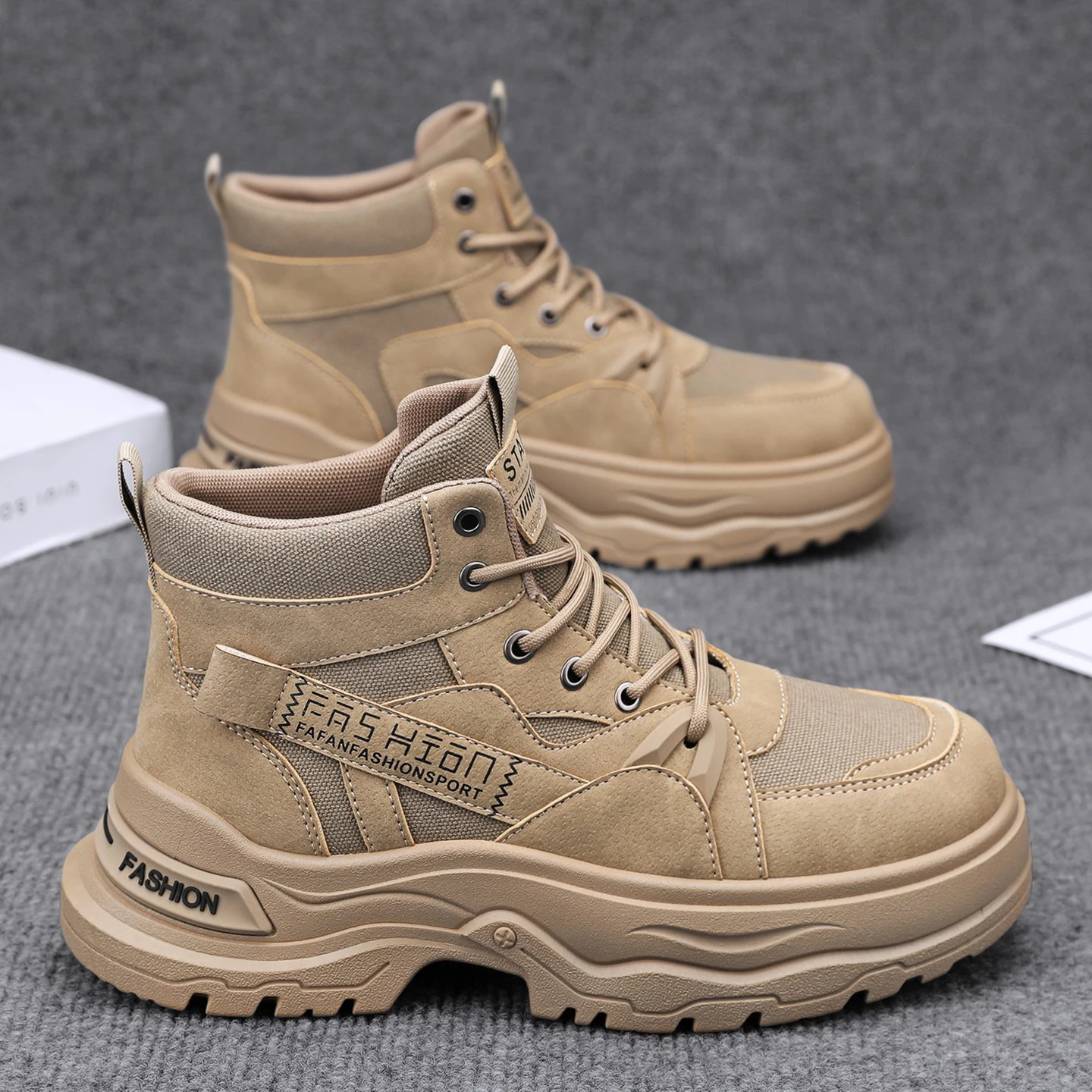 Фото Ботинки Лолита женские, осенне-зимняя обувь, рабочие, в стиле рок, 2026 №1