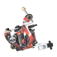 wholesale high quality vintage coil tattoo machine grim reaper for needles pure copper hand cutting spray from captainink