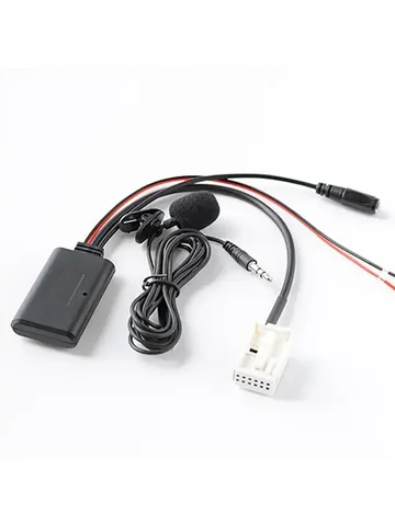 Автомобильный радиоприемник bluetooth музыкальный AUX телефонный звонок гарнитура микрофон адаптер для Peugeot, для Citroen C1 C2 C3 C4 для Blaupunkt/VDO/для RD4
