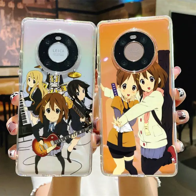 

K-ON! Anime Phone Case for Samsung S20 ULTRA S30 for Redmi 8 for Xiaomi Note10 for Huawei Y6 Y5 cover