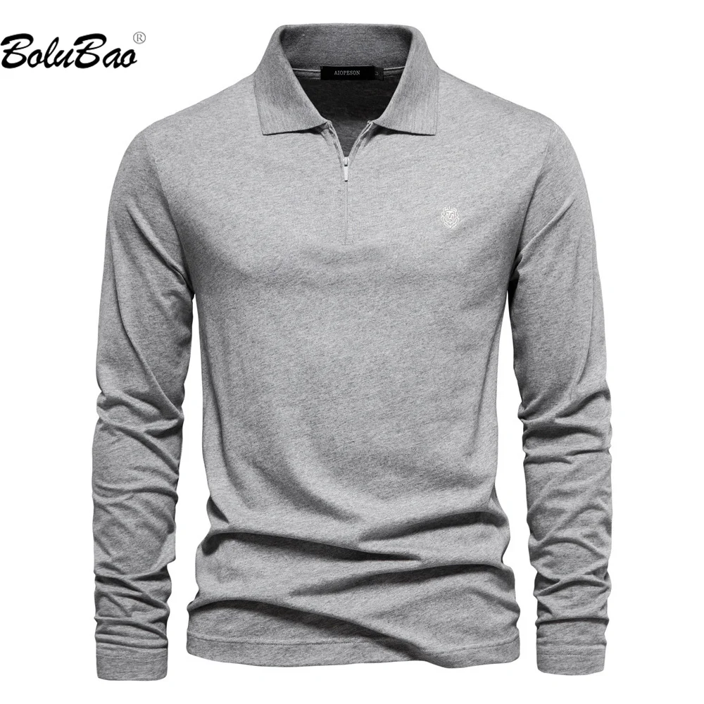 

BOLUBAO 2023 Leisure Polo Shirt Men's New Product Design Solid Color Slim Breathable Top High-Quality Hot Selling Polo Shirt Men