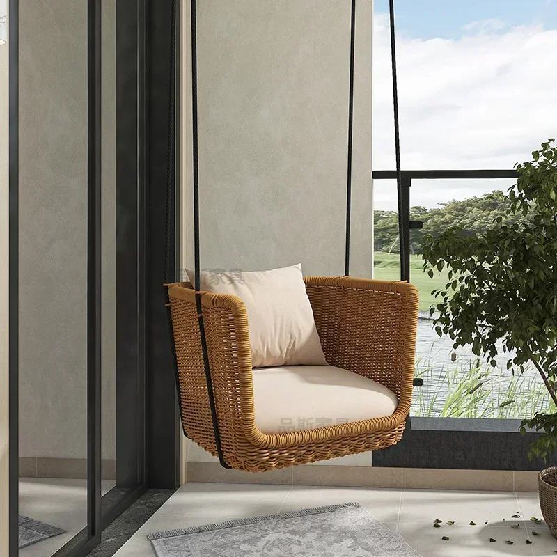 Качели-планер бытовая подвесная корзина балкон внутренний и уличный гамак