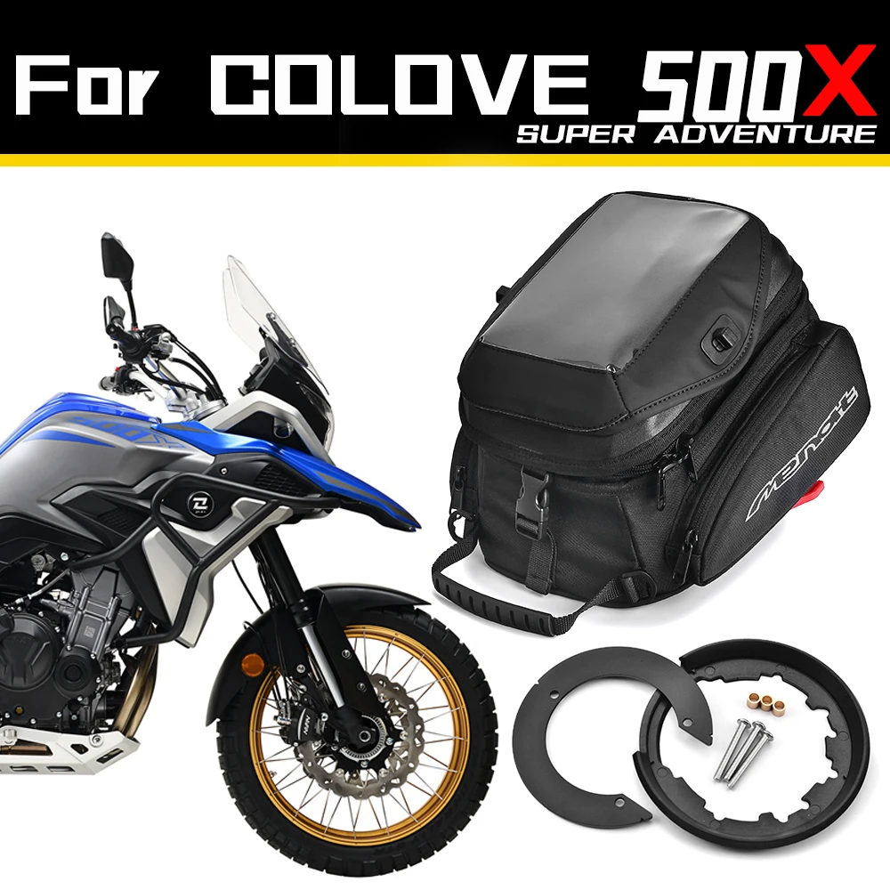 

Фланцевая сумка для топливного бака мотоцикла Tanklock для COLOVE 500 KY525X 525X 800X ADV 321R 321RR переводное кольцо для чемодана KOVEMOTO