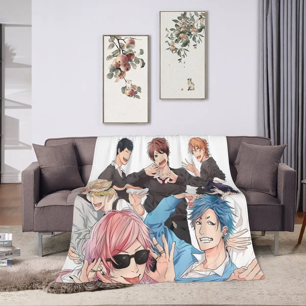 Ультрамягкое Флисовое одеяло Yarichin B Club