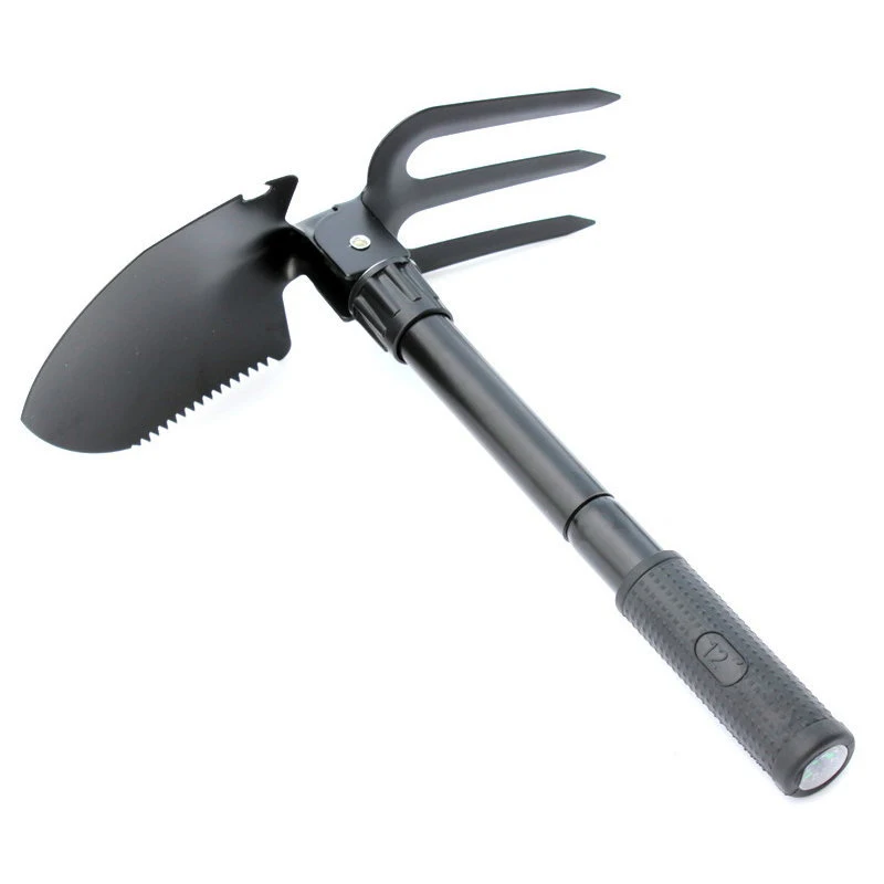 

Small Foldable Multifunctional Folding Survival Shovel Rake Outdoor Survival Tool For Camping Set Of Tools Camping