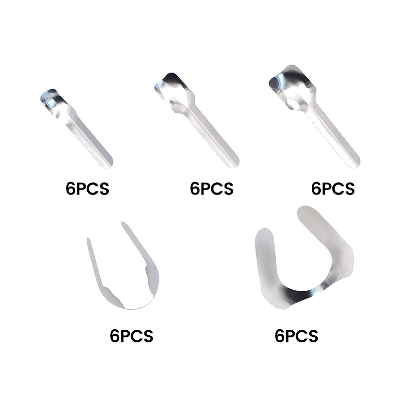 1 коробка передние полоски с проксирным зубом большая маленькая двойная передняя