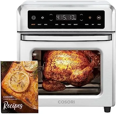 Toaster Oven, 13 Qt Airfryer Fits 8