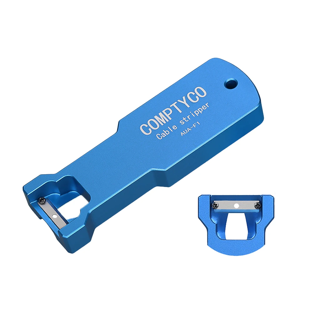 FTTH Optical Fiber Tool Longitudinal Stripper AUA-F1 Cable Jacket Slitter 8.5mm 10.4mm 14mm Cable Sheath Cutter Slitter