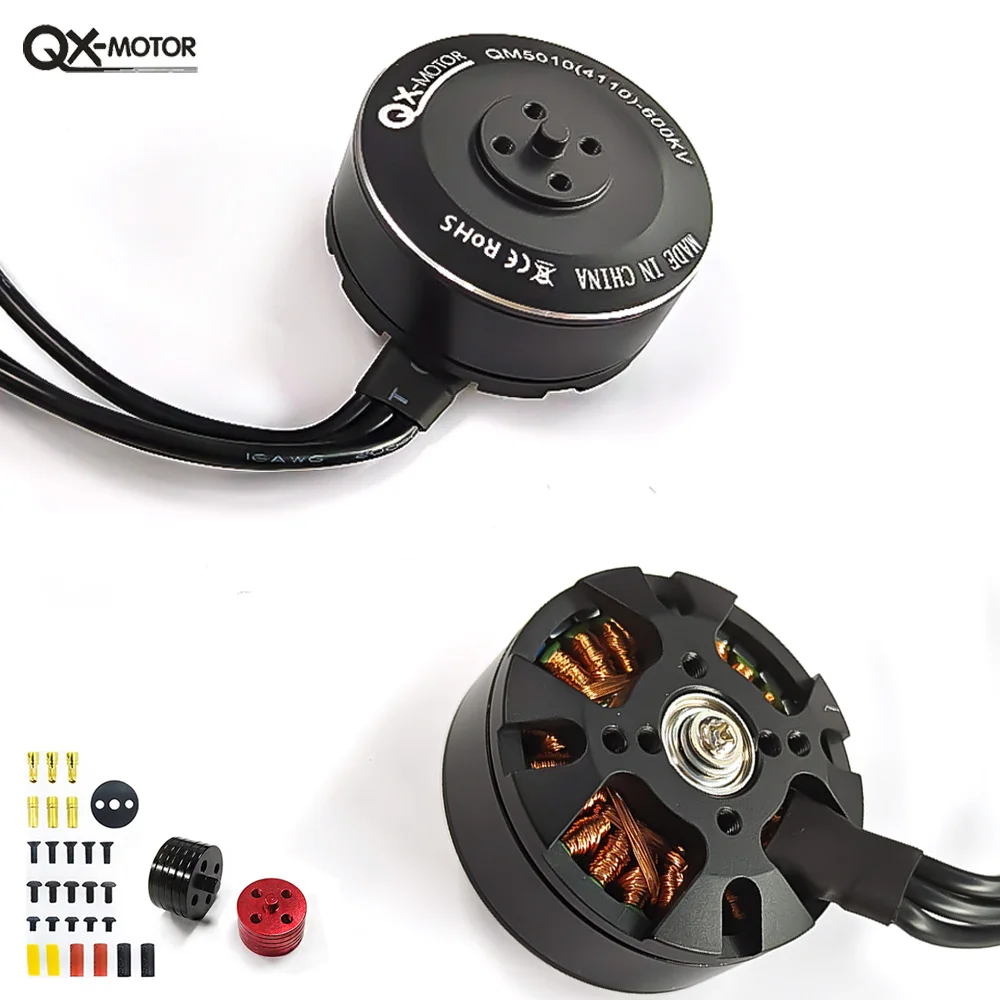 QX-MOTOR QM5010 (4110) бесщеточный двигатель CW CCW 320KV 380KV 600KV подходит для многоосного